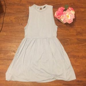 light blue cute flowy dress 👗